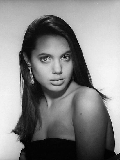angelina jolie young photographic