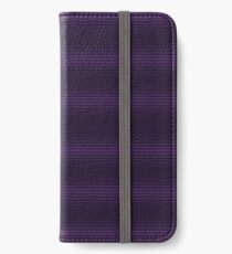 Dioxazine Purple Retro Half Tone Print iPhone Wallet/Case/Skin