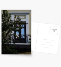Elegant Tropical Balcony - the Beautiful Colonial Architecture of Old San Juan, Puerto Rico Postcards