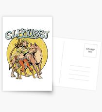 Vintage Nightfall (distressed) Postcards