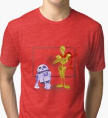 Star Wars X Undertale - Skeleton Driods Tri-blend T-Shirt