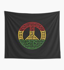 Rasta Friedenszeichen Wandbehang