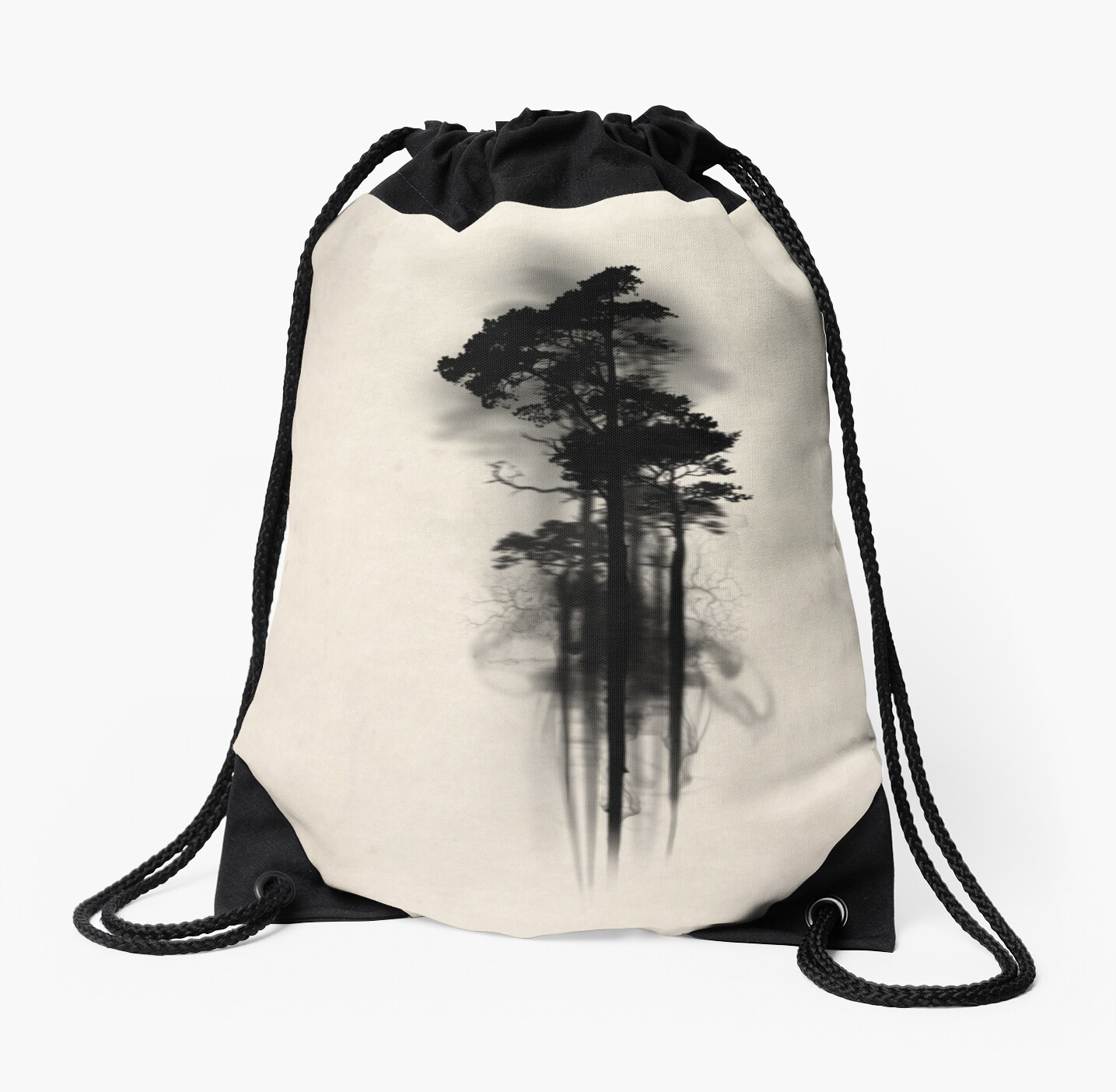 enchanted forest dot large reversible tote