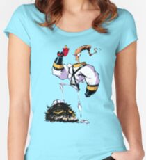 Earthworm Jim Women's Fitted Scoop T-Shirt
