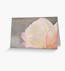Yellow Rose Greeting Card