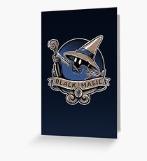 Black Magic School Greeting Card