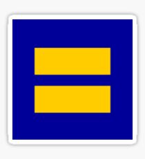 Human rights Campaign Equality Sticker Sticker
