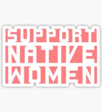Native Women Sticker