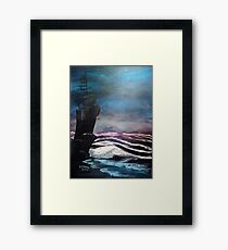 Midnight Beach Framed Print
