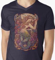 Camiseta de cuello en V La sirenita de Andersen