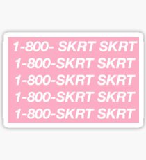 SKRT SKRT Sticker