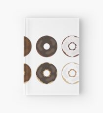 Frosted Donut Hardcover Journal