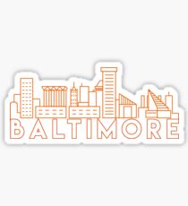 Baltimore Maryland Sticker