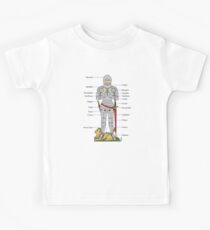 Plate Armour Circa 1430 Kids Tee