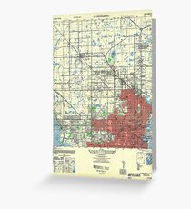 USGS TOPO Map Florida FL St Petersburg 348672 1947 25000 Greeting Card