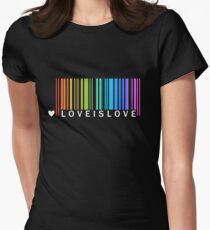 Love is Love - LGBT Pride t-shirt Women's Fitted T-Shirt
