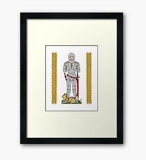 English Knight Circa 1430 Framed Print