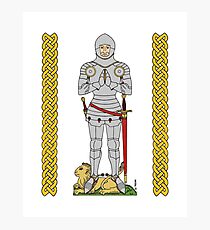 English Knight Circa 1430 Photographic Print