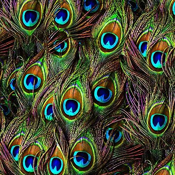 Artwork thumbnail, Peacock Feathers Invasion by BonniePhantasm