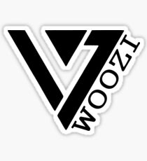 Woozi 17 Logo Sticker
