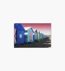 Bathing Boxes, Brighton Beach Art Board