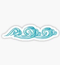 Watercolor Wave Sticker