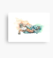 Footsies Canvas Print