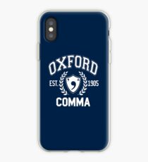Vinilo o funda para iPhone Coma de Oxford