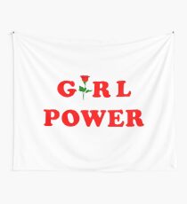 Girl Power - shirt phone and ipad case Wall Tapestry