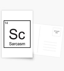 The Element of Sarcasm Postcards