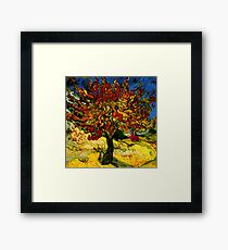 Lámina enmarcada Van Gogh Mulberry Tree