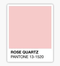 Rosenquarz Pantone Sticker