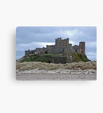 Bamburgh castle Northumberland Canvas Print