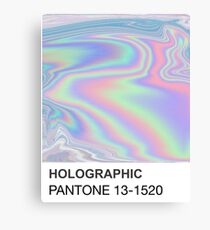 Holographic Pantone Canvas Print