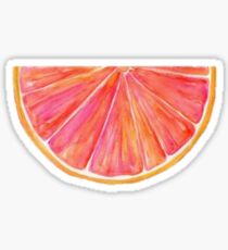 Watercolor Citrus Sticker