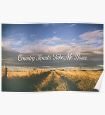 Country Roads - John Denver Tribute Poster