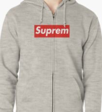 Suprem Supreme Zipped Hoodie