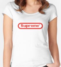 Nintendo Supreme Women's Fitted Scoop T-Shirt
