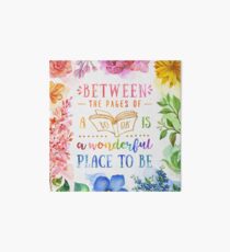 Between the pages Art Board