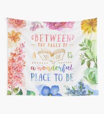 Between the pages Wall Tapestry