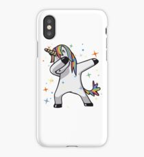 Original Unicorn Dab iPhone Case