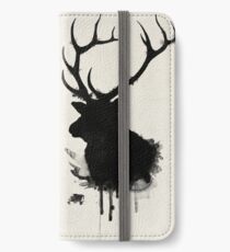 Elch iPhone Flip-Case/Hülle/Klebefolie