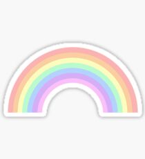 rainbow stickers redbubble