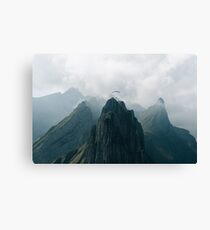 Flying Mountain Explorer - Landscape Photography Canvas Print