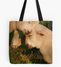 Happy Valentines Day - Lambs - NZ Tote Bag