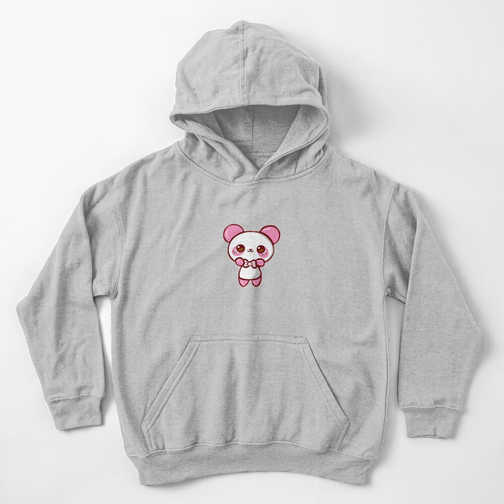 pink panda hoodie