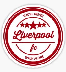 Liverpool FC You'll Never Walk Alone Sticker