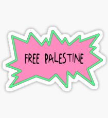 Free Palestine Rugrats Style Sticker