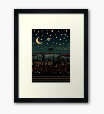 Visitor Framed Print