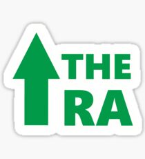 Up The Ra Simple Design Sticker